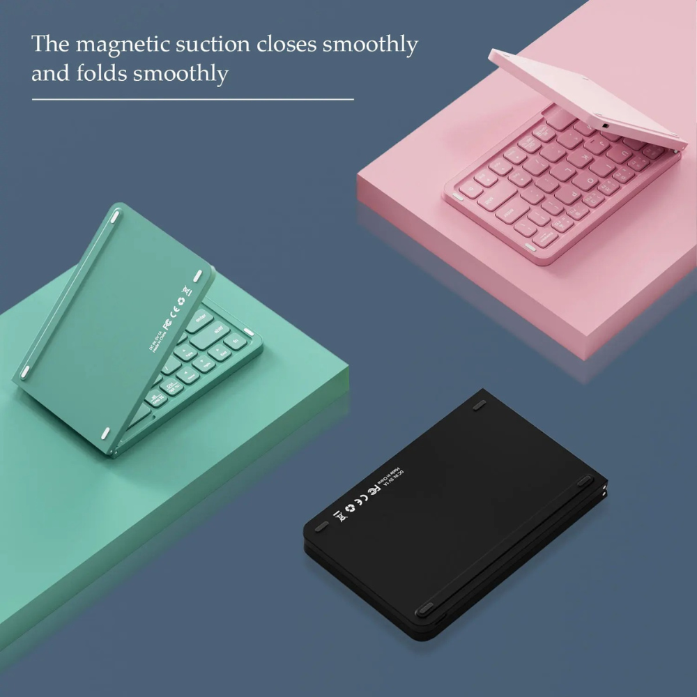 FoldPro™ Ultra Compact Wireless Keyboard